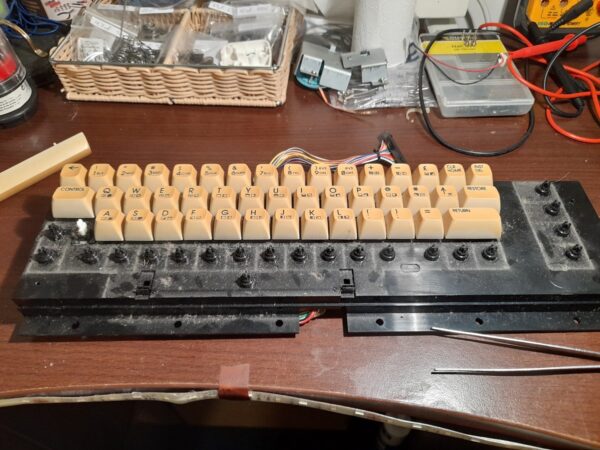 Commodore C64 Keyboard Before