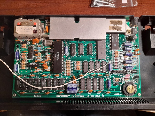 ZX Spectrum PCB Before Modification