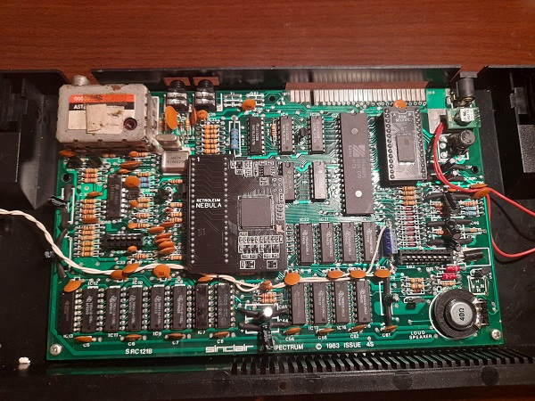 ZX Spectrum PCB Ready After Modification