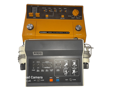 Old Console. Retro Game Console