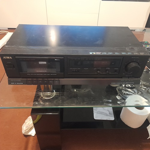 AIWA Stereo Cassette Deck AD-F270